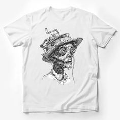 Steampunk Zombie T-Shirt, Unique Sci-Fi Horror Illustration, Unisex Graphic Tee, Artistic Apparel, Gift for Geeks Male T-Shirt Custom graphic T-Shirt.Customize your color White Custom Print Grunge T-shirt, Unisex Punk T-shirt For Summer, Artsy Relaxed Fit T-shirt For Streetwear, Unisex Punk Style Short Sleeve T-shirt, Unisex Punk Short Sleeve T-shirt, Artsy Custom Print T-shirt For Streetwear, Unisex Short Sleeve Punk T-shirt, Custom Artwork Graphic Tee With Short Sleeves, Graphic Tee With Custom Artwork And Short Sleeves