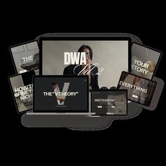 the website for dvwh is displayed on multiple devices