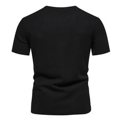 Type: T-shirtGender: For MenStyle: Casual, SportFit Type: Loose-fittingShirt Length: RegularSleeve Length: Short SleevesNeckline: CrewneckMaterial: Polyester, CottonPattern Type: plainThickness: StandardSeason: Spring, SummerPackage Contents: 1 x T-shirt Black V-neck Graphic Tee T-shirt, Fitted V-neck Graphic Tee, Fitted V-neck Graphic Tee T-shirt, Men Style Casual, Men Crewneck, V Neck Design, Short Sleeves Shirt, Mens Top, Men Costume