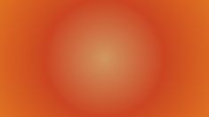 an orange and red circular background