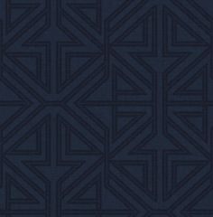 a dark blue wallpaper with an abstract design in the center and two smaller triangles on it