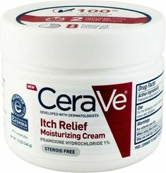 About this item [ CERAVE ANTI ITCH CREAM ] Temporarily relieves itching associated with insect bites, sunburn, poison ivy while moisturizing dry skin. Rich, velvety texture that is absorbed quickly for softened skin with non-greasy feel. [ CLINICALLY TESTED ] Provides relief within two minutes and lasts up to 8 hours. 100 percent of people experienced relief for even their most severe itch; clinical study done on 34 subjects. Individual results may vary. [ SOOTHING INGREDIENTS ] Formulated with Acne Cerave, Cerave Lotion, Hydrocortisone Cream, Anti Itch Cream, Itch Relief, Anti Itch, Cream For Dry Skin, Moisturizing Cream, Itchy Skin