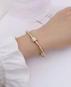 18K Gold Filled CZ Paved Stone Bangle Bracelet | Tarnishproof, Water, – Lmbeautyscoopsmix Adjustable Gold Bracelet With Cubic Zirconia, Gold Cubic Zirconia Minimalist Bracelet, Minimalist Gold Cubic Zirconia Bracelet, Gold Cubic Zirconia Bangle As Gift, Stone Bangle, Low Carbon, Green Material, Greater Than, Gold Plating