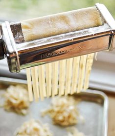 How To Make Fresh Pasta from Scratch | Kitchn Basic Pasta Recipe, Kitchenaid Pasta Maker, Homemade Pastas, Pasta A La Carbonara, Fresh Pasta Recipes, Kitchenaid Pasta, Pasta From Scratch, Pasta Homemade, Homemade Egg Noodles