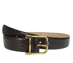 Gucci Women's Gold Square Buckle Dark Brown Crocodile Belt 257319 E7I0T 2140 - LUX LAIR Crocodile Belt, Crocodile Leather, Handbag Wallet, Prada Crossbody Bag, Wallet Accessories, Gucci Belt, Chanel Handbags, Handbag Backpack, Kids Bags