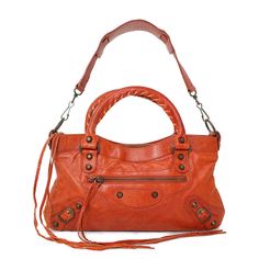 Balenciaga The First 2way Bag Orange Approx. W33cm H18cm D6cm Handle: Approx. 35cm Shoulder: Approx. 50cm Bags Balenciaga, Balenciaga Bag, Orange Bag, Color Orange, Orange Color, Limited Time, Balenciaga, The One, The First