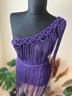 Title: Macrame Dress-Long Fringe Costume-Boho Chic-Hippie Bride-Beach wedding-Festival Fashion-Burning Man-Bridesmaid Rope Dress AB-34/36/38/40/42/44/46/48 US-XS/S/M/L/XL IMPORTANT NOTICE/SPECIAL REQUEST🤗🤗 Standard sizes may vary by country and state. 👉Please share your size and height in your order note and in the "personalization" section. So I can knit dresses that are more perfect and fit your body. 👉Please do not forget to add your phone number in order not to be affected by the delays in the shipping stage😊😊 ⛔️Not suitable for machine washing and dry cleaning. It is recommended to wipe with a damp cloth. ⛔️Do not use chemicals while cleaning. -I make special design handmade products for you :) -You can contact us for different colors, sizes and special designs. -This original h Knit Costume, Maternity Dress Pattern, Hippie Bride, Rope Dress, Pregnant Dress, Knitted Outfit, Festival Mode, Outfit Festival, Macrame Dress