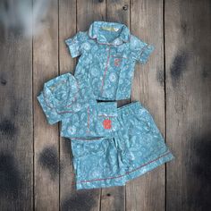 These wre pure cottong light pajamas for family gatbering and photo shoot Cotton Printed Pajama Shorts For Sleepover, Cotton Sleepwear With Hello Kitty Print, Playful Blue Printed Sleepwear, Dog Print Pajamas, Bridal Pajamas, Luxury Pajamas, Bridal Party Outfit, Bridesmaid Pyjamas, Floral Pajamas