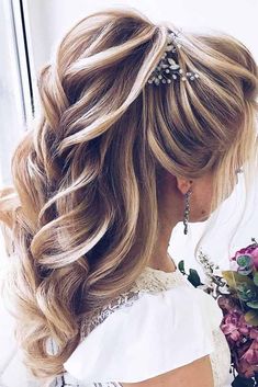 Sanggul Modern, Long Bridal Hair, Wedding Hair Pieces, Hair Piece