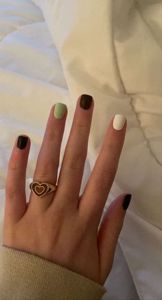 Asexual Nails, Harry Styles Nails, Hello Nails, Minimal Nails, Minimalist Nails, Dream Nails, Fire Nails, Funky Nails