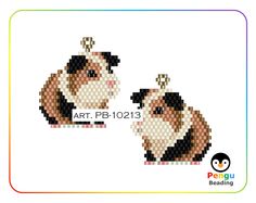 two pixellated images of cows with the words art pf 10113 on them