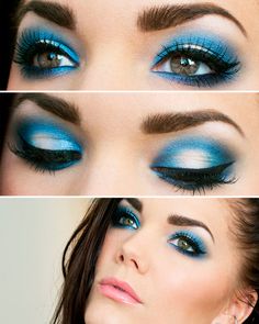 Carnaval Aruba, Peacock Eye Makeup, Alice In Wonderland Makeup, Wedding Makeup For Brunettes, Makeup Ojos, Brunette Makeup, Beginners Eye Makeup, Birthday Makeup, Eye Makeup Pictures