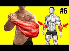 an image of a man showing his muscles and how to use it in the gym