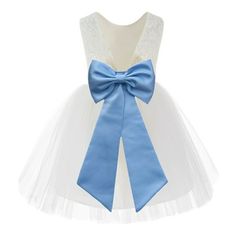 The elegant bodice feature is made of floral lace with soft tulle at the bottom. The waistline is decorated with a removable tiebow sash and to make this dress more elegant. The skirt has 3 layers, top 1st and 2nd layers is made of elegant tulle. 3rd is a layer of soft satin lining to bring comfort to your little girl while wearing the dress. The back of the dress has a button closure. Perfect for princess party, wedding, holiday, theme party, ceremony, birthday, stage performance, photo shoot, Holiday Theme Party, Flower Girl Dresses Knee Length, Recital Dress, Pageant Gown, Dresses Fancy, Ivory Lace Dress, Holiday Theme, Father Daughter Dance, Dance Recital