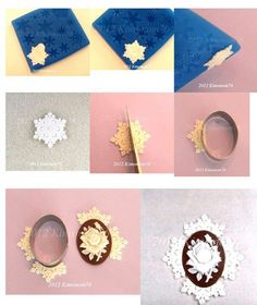 the instructions for how to make paper snowflakes