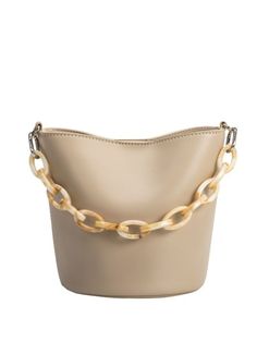 The Fashion Girl Acrylic Chain Vegan Leather Shoulder Bag is ethically made and cruelty-free - it's the perfect way to show off your fashionable side without harming a hair on an animal's head! It's eco-friendly too, so you can have guilt-free style. With this bag, looking good is a walk in the park! The bag is cruelty-free, eco-friendly, and ethically made. Color: Natural Made of Recycled Luxury Vegan Leather. Bag Dimensions: 10"W x 6.25"H x 7"DStrap Length: 36.5-44.5" (adjustable) Magnetic sna Walk In The Park, Trendy Collection, Animal Heads, Small Crossbody Bag, Small Crossbody, Small Shoulder Bag, Carry Bag, Fashion Girl, Leather Crossbody Bag