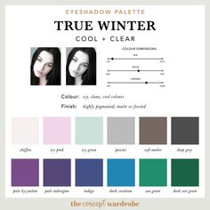 Winter Makeup Palette, Winter Eyeshadow Palette, Winter Eyeshadow Looks, Winter Eyeshadow