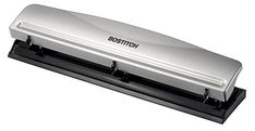 a stapler that is sitting on top of a white surface with the word boschtch printed on it