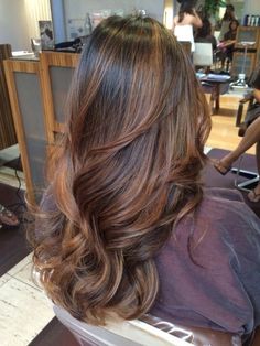 Highlights For Chestnut Brown Hair, Mahogany Brown Hair Color With Highlights, Maple Brown Balayage, Dark Brown With Chestnut Highlights, Deep Brunette Balayage, Cooper Brown Balayage, Auburn Highlights In Dark Brown Hair, Chestnut Bayalage, Maple Brown Hair With Highlights