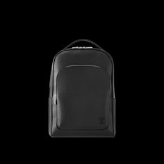 Avenue Backpack Taiga Leather - Men - Bags | LOUIS VUITTON ® Bags Louis Vuitton, Louis Vuitton Official, Mens Leather Bag, Cowhide Leather, Leather Trims, Leather Men, Inside Pocket, Silver Color, Zip Pockets