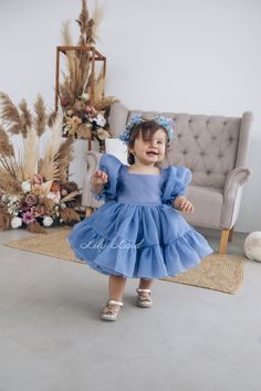 Baby First Birthday Dress, Kids Dress Collection, Baby Party Dress, First Birthday Dresses, Kids Dress Patterns