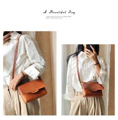 Overview: Design: Cute LEATHER Small Side Bag Brown WOMEN SHOULDER BAG Small Crossbody Purse FOR WOMENIn Stock: 3-5 days For MakingInclude: A Shoulder BagCustom: NoLeather: CowhideMeasures: L 21cm x W 5.5cm x H 14cmWeight: 0.53 kgSlots: 1 main slot,Accessories(option): NoneStyle: Cute LEATHER Small Side Bag Brown WOMEN SHOULDER BAG Small Crossbody Purse FOR WOMENVery durable (At least 5 Years) and it should last a life time Note: Each Item will have very slight variances to the pictured Item, an Everyday Shoulder Bag With Mobile Phone Holder, Square Satchel With Mobile Phone Bag, Casual Satchel With Mobile Phone Bag, Leather Shoulder Bag With Mobile Phone Pocket, Fall Satchel With Mobile Phone Bag, Rectangular Mobile Phone Shoulder Bag, Square Soft Leather Shoulder Bag, Soft Leather Satchel For Fall, Fall Shoulder Bag For Office