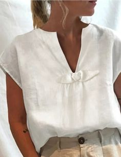 linerset White Solid Color Shirt For Summer, Plain Summer Office Tops, White Shirt For Summer, White Solid Color Beach Shirt, White Solid Color Office Tops, White Plain Office Top, White Plain Office Tops, White Solid Color Top For Office, White Plain Top For Office