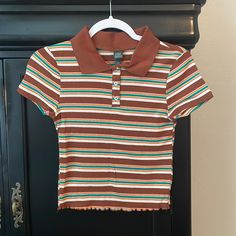 Brand New With Tags Wild Fable Polo Shirt. Size Small Fall Clothes, Wild Fable, Out Of Style, Fall Outfits, Going Out, Polo Shirt, Target, Womens Tops, Tops & Tees