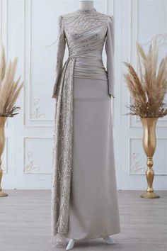 Bridesmaid Dresses Hijab, Muslim Gown, Braidsmaid Dresses, Muslim Evening Dresses, Hijab Evening Dress, Soiree Dresses, Gold Evening Dresses, Chiffon Hijab, Braut Make-up