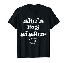 PRICES MAY VARY. Special apparel for Brothers and Sisters Day. Celebrate brother and sister love with this matching tee. From family love, big sis bro to funny sibling jokes, find your perfect design. Vintage cute funny graphic apparel for best little sis bro, boys, girls, and even step brother and sister! Perfect for father's day, anniversary gifts, mother's day, men, women, holiday, event, christmas, dad, mom, brother and sister. Lightweight, Classic fit, Double-needle sleeve and bottom hem Brother And Sister Love, Big Brother Shirt, Matching Costumes, Step Brothers, Sisters Funny, Matching Tees, Sister Love, Graphic Apparel, Funny Graphics