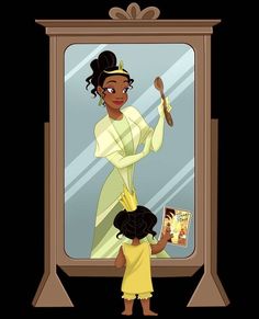 Lintushadow Art, Black Disney Princess, Animation Disney, Disney Princess Fan Art, Cute Disney Pictures