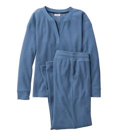 Women's Soft Waffle Sleep Set | Pajamas & Nightgowns at L.L.Bean Waffle Pajamas, Petite Pajamas, Pajamas Aesthetic, House Wear, Sleepwear Women Pajamas, Cotton Pajamas Women, Plus Size Sleepwear, Lounge Pants Womens, Matching Sets Outfit