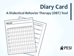 In this video, DBT expert Lane Pederson, Psy.D., LP, DBTC, shares a tool that will not only help your clients, but also truly transform how effective you can be as a therapist.   Download a free copy of the Diary Card: www.pesi.com/diarycard The Diary, Continuing Education, Social Work, Helpful Tips, Counseling, Education