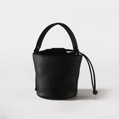 Free U.S. shipping. Style: Commuting , color:Black, suite for season：Spring, Summer, Autumn, Winter ，School, Work, Material Genuine Leather, Black Leather Top Handle Bucket Bag Drawstring Handbags Luxury Black Pebbled Leather Bucket Bag, Black Bucket Shaped Bag For Summer, Black Shopping Bucket Bag, Chic Black Bucket Shape Shoulder Bag, Black Bucket Shape Shoulder Bag, Black Bucket Shoulder Bag With Adjustable Strap, Black Bucket Shape Shoulder Bag For Shopping, Black Bucket Shoulder Bag For Shopping, Black Large Capacity Pouch Bucket Bag