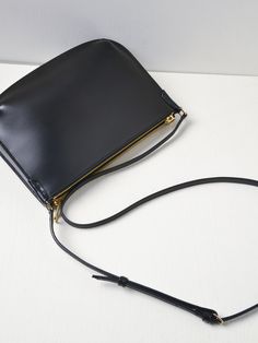 A.P.C. Women's Sac Sarah Crossbody Bag Lzz Noir F61404-PXAWV Pouch With Detachable Strap As Shoulder Bag, Shopping Crossbody Baguette Bag, Gold-tone Hardware Hobo Bag Pouch, Detachable Strap Pouch Flap Bag, Daily Use Pouch Baguette Bag With Gold-tone Hardware, Pouch Baguette Bag With Gold-tone Hardware For Daily Use, Gold-tone Hardware Crossbody Bag For Daily Use, Daily Use Pouch With Gold-tone Hardware, Daily Use Gold-tone Pouch Baguette Bag