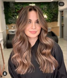 Full Highlights Balayage, Baliage On Brown Hair, Light Beige Brown Hair, Balayage Cafe, Beige Brown Balayage, Light Brown Hair Styles, Shatush Hair, Balayage Beige, Brown Hair Styles