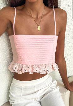 Of White Dress, Den Room, White Dress Pants, Prom Midi Dress, Summer Playsuit, Beginning Boutique, Pink Crop Top, Summer Fits, Strapless Tops