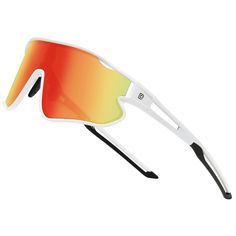 PRICES MAY VARY. 【KIDS WRAP SHIELD SUNGLASSES】- These youth sunglasses use high-quality polycarbonate lenses, which offer maximum protection to the eyes against UV rays, dust, and wind. So your child can perform to the best of their ability in the game. 【ULTRA-LIGHTWEIGHT FRAME DESIGN】- Fashion kids sunglasses are so lightweight. The whole sunglasses weigh only 22g as a gift accompany children's childhood. Perfect warp-around the kids' eyes, protect the eyesight of kids on the process of growth. Sporty White Shield Sunglasses With Polarized Lenses, White Functional Shield Sunglasses With Uva Protection, Functional White Shield Sunglasses With Uva Protection, Sporty White Sunglasses With Uv Protection, White Sports Sunglasses With Uv Protection, White Shield Sunglasses With Mirrored Lenses For Sports, Functional White Sunglasses With Uv Protection, White Sunglasses For Summer Outdoor Activities, White Uv Protection Sunglasses