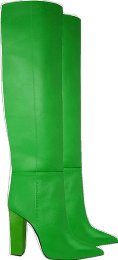 Green Winter Boots With Round Toe, Green Fitted Winter Boots, Fitted Green Winter Boots, Green Leather Winter Boots, Green Round Toe Platform Boots For Winter, Green Platform Boots With Round Toe For Winter, Green Round Toe Platform Boots For Party, Green Platform Boots With Round Toe For Party, Green High Heeled Winter Boots