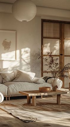 Japanese + Scandinavian = Japandi Japandi Scandinavian Interior, Renovation Aesthetic, Updated Apartment, Japandi Boho, Bedroom Decor Inspirations, Japandi Furniture, Brown Sofa Living Room, Japandi Living Room, Japandi Interior Design