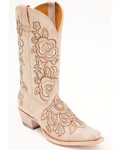 Shyanne Women's Belle White Western Boots - Snip Toe, White Wedding Cowboy Boots, Tall Western Boot, White Cowgirl Boots, Ostrich Legs, Boot Barn, Wedding Boots, Boots Square Toe, Cowboy Boots Women, Indie Outfits