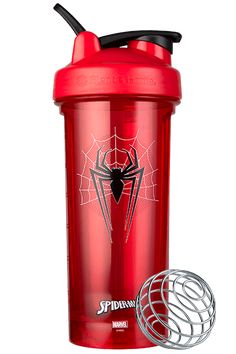 BlenderBottle - Marvel - Pro Series - Spider-Man | Color#Spider-Man Spider Man Web, Protein Shaker Bottle, Wire Whisk, Shaker Cup, Protein Shaker, Blender Bottle, Nutrition Shakes, Bank Accounts, Shaker Bottle