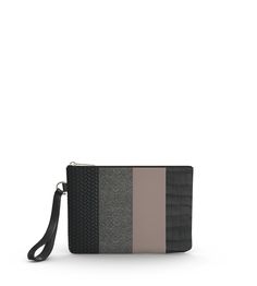 Grace Colorblock Wristlet Black Rectangular Clutch With Wrist Strap, Modern Rectangular Clutch With Wrist Strap, Black Pouch With Wrist Strap For Daily Use, Versatile Black Clutch With Cell Phone Pocket, Black Travel Wristlet With Cell Phone Pocket, Travel Black Wristlet With Cell Phone Pocket, Black Wristlet Pouch With Cell Phone Pocket, Black Wristlet With Cell Phone Pocket, Black Wristlet With Adjustable Strap For Daily Use