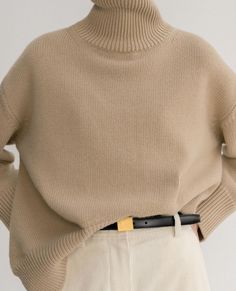 Minimal Stil, Look Zara, Beige Outfit, Turtle Neck Sweater, Estilo Chic, Business Outfit, Winter Trends