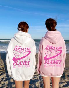 A reminder to others who runs this world ;) -- Alpha Chi's of course! Soft, cute, and trendy, this AXO sorority hoodie will quickly become your go-to cozy sweatshirt! Use the drop downs to specify your desired hoodie color and select your size (SM-4XL). This listing is for Alpha Chi Omega. Please use our search bar or side bar on our main page to find this design in your organization. If you do not see your organization, please send us a message and we can customize any design for you. Thank you! ♥ SIZING ♥ Unisex Sizing- For a more feminine, fitted look we recommend getting your size. For a more oversized look, we recommend sizing up. ♥ SHIP TIME ♥ Items may take up to 7 business days to process before shipping. Shipping time is (on average) an ADDITIONAL 2-5 business days. Shipping times Delta Zeta Sorority, Alpha Epsilon Phi, Sigma Delta Tau, Theta Phi Alpha, Sorority Sweatshirts, Alpha Sigma Tau, Phi Sigma Sigma, Delta Phi Epsilon, Side Bar