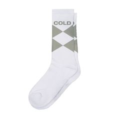 100% cotton. One size fits all. Logo and graphics printed on the front. Casual White Breathable Knee-high Socks, Sporty Cotton Socks With Letter Print, White Casual Socks With Graphic Print, Casual White Socks With Graphic Print, White Cotton Knee-high Socks, Trendy Cotton Sports Socks, Trendy White Socks For Winter, Trendy White Winter Socks, Winter Sports Cotton Socks