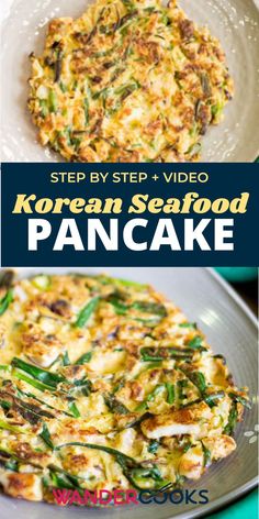 step by step video on how to make korean seafood pancake