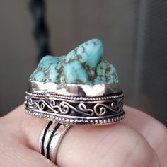 Brand New Handmade Turquoise Antique Design Silver Ring. Size 8.75 925 Stamped New To Poshmark? Use Referral Code Kimberlyn222 To Receive $10. Adjustable Turquoise Ring In Sterling Silver For Healing, Adjustable Silver Turquoise Ring For Healing, Adjustable Turquoise Ring With Gemstones, Adjustable Turquoise Ring With Stones, Sterling Silver Turquoise Ring For Healing With Natural Stones, Blue Turquoise Ring With Sterling Silver, Blue Turquoise Sterling Silver Ring With Stones, Adjustable Turquoise Ring With Natural Stones For Anniversary, Handmade Turquoise Ring For Healing