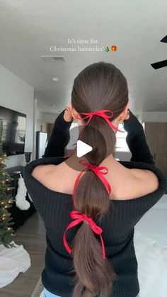 Grace Weston on Instagram: "Best time of year!! 🎄❤️" Country Outfits, Hair Hacks, Hair, Instagram