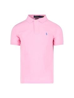 100% Cotton Classic Fitted Pink Polo Shirt, Ralph Lauren Summer Polo Collar T-shirt, Ralph Lauren Summer Polo T-shirt, Ralph Lauren Summer Polo Shirt, Ralph Lauren Fitted Polo T-shirt, Ralph Lauren Fitted Polo Collar T-shirt, Ralph Lauren Fitted Casual Polo Shirt, Casual Fitted Ralph Lauren Polo Shirt, Casual Fitted Polo Shirt By Ralph Lauren